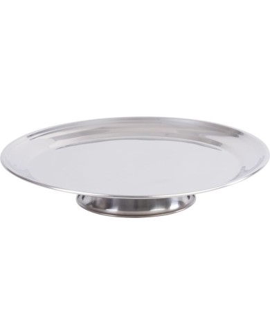 Box MagicHome, podnos na tortu, nerez, priehľadné veko, 31 cm