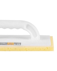 Hladítko Strend Pro 0813.005 WhiteHand, plast. rúčka, 280x140/15 mm, molitan žltý, rezaný