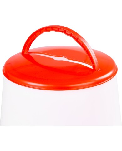 Krmítko Goodfarm, 6 kg, hydina, plast, s nožičkami, napájačka