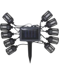 Reťaz Strend Pro Garden, lampáš, solárna, 10x LED, 1,8+2 m