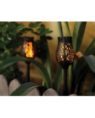 Lampa Strend Pro Garden, tulipán, 12x LED, 8x8x53 cm, bal. 2 ks