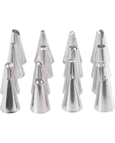 Špička MagicHome, zdobiaca, mix vzorov, 16 ks