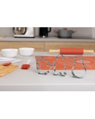 Sada na pečenie MagicHome, sada 5 ks, silikónová maslovačka, 2x stierka, valček, podložka