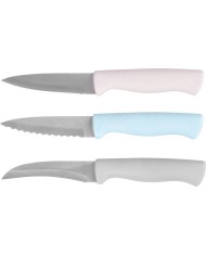 Nôž MagicHome, 3 druhy, kuchynský, orezávací