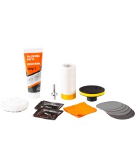 Sada Strend Pro, na renováciu predných svetlometov, čistenie, leštenie, 14-dielna