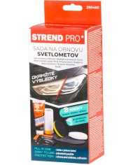 Sada Strend Pro, na renováciu predných svetlometov, čistenie, leštenie, 14-dielna