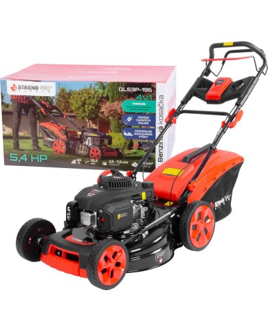 Kosačka Strend Pro QL53P-196, benzínová, 4,0 kW, záber 53 cm, s pojazdom, LONCIN