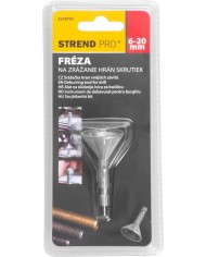 Fréza Strend Pro, 6-20 mm, 1/4", 25,5x50,4 mm, fazetová, na zrážanie hrán skrutiek, odhrotovač