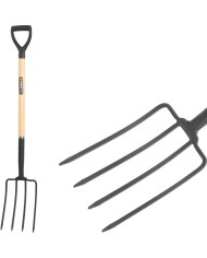 Vidly F5125, 4-hroté, s násadou D, Wood:Hand