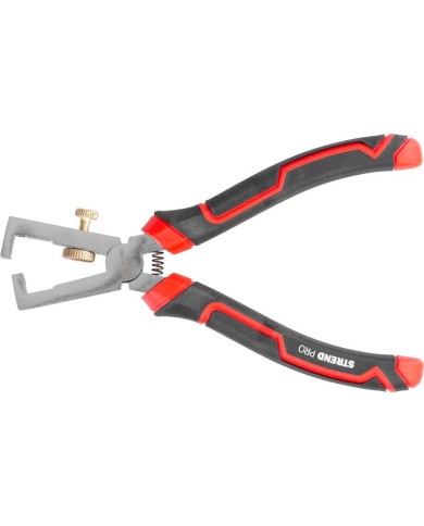Kliešte Strend Pro Premium ComfortGrip DL416, 160 mm, odizolovacie, odblankovacie, na káble