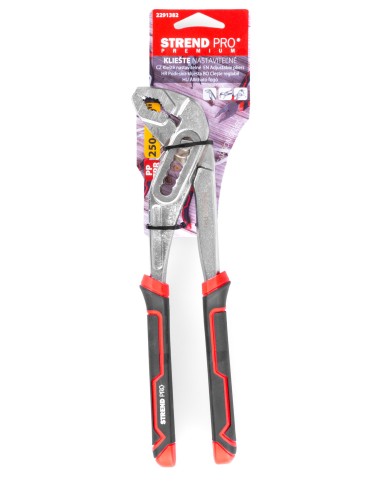 Kliešte Strend Pro Premium ComfortGrip DL417, 250 mm, nastaviteľné, na trúbky