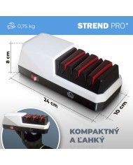 Ostrič MagicHome, na kuchynské nože, brúska, 3v1, biely, 230V, 20 W