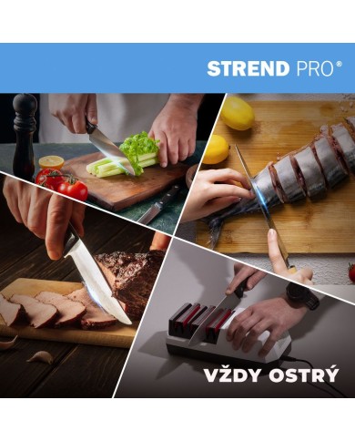 Ostrič MagicHome, na kuchynské nože, brúska, 3v1, biely, 230V, 20 W