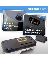 Ostrič MagicHome, na kuchynské nože, brúska, 3v1, biely, 230V, 20 W