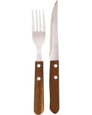 Príbor na steaky Strend Pro Grill, sada vidličiek a nožov, 12-dielna