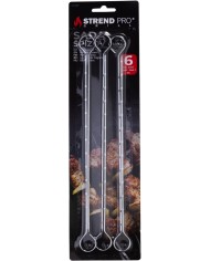 Sada špízov MagicHome, na grilovanie a opekanie, 6-dielna, 27,5 cm