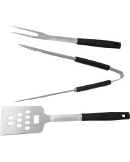 Sada náradia Strend Pro Grill, na grilovanie a opekanie, nerez, 3-dielna