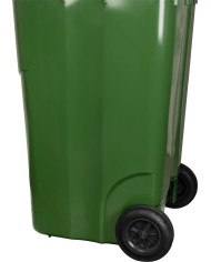 Nádoba Europlast 240 lit., plast, zelená, popolnica na odpad