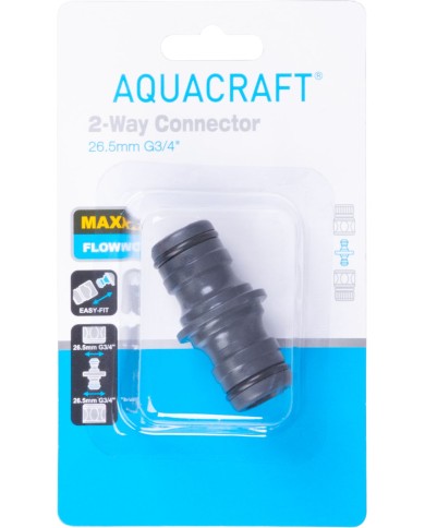 Spojka AQUACRAFT® 550916, MAX-Flow, 3/4", na hadicu, záhradná