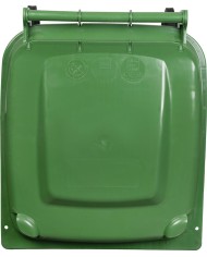 Nádoba Europlast 240 lit., plast, zelená, popolnica na odpad