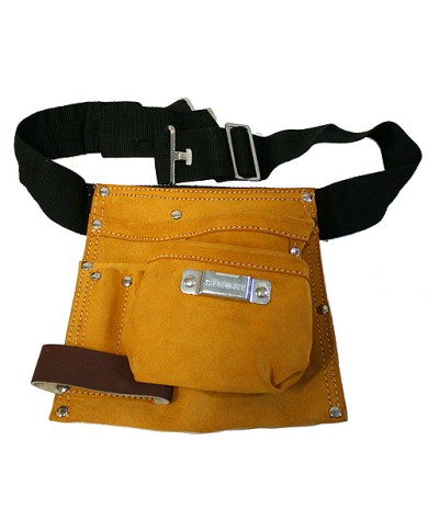 Puzdro na náradie HR68404 na náradie kožené, na opasok, 1 vrecko