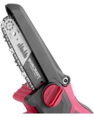 Píla Worcraft CHS-S20LiBPM ShareSYS, 20V Li-Ion, ručná, mini reťazová, bezuhlíková, lišta 15 cm, SET v kufri