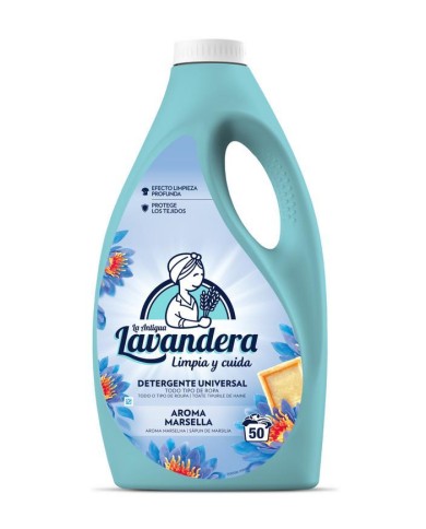 Prací gél Lavandera, marseillské mydlo, 2500 ml/50 pracích dávok, na pranie