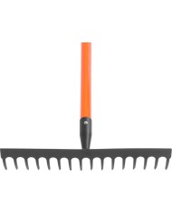 Hrable záhradné Strend Pro, 16 zubé, sklolaminátová násada, 1500 mm