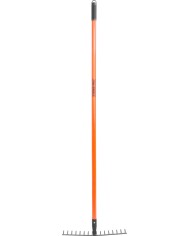 Hrable záhradné Strend Pro, 16 zubé, sklolaminátová násada, 1500 mm