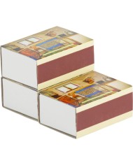 Zápalky KM, bezpečnostné, 47 mm, 240 ks/bal, bal. 3 ks