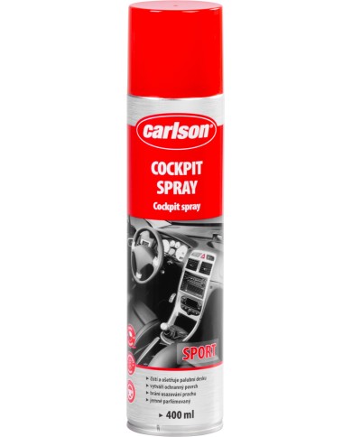Čistič palubnej dosky carlson, aerosól, sport, na auto, 400 ml