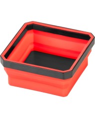 Miska Strend Pro, nádoba, na skrutky, magnetická, skladacia, silikónová, 115x115 mm