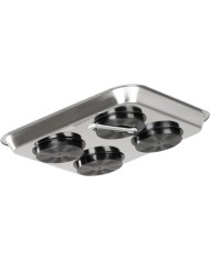 Miska Strend Pro, nádoba, na skrutky, magnetická, štvorcová, nerez, 270x292 mm