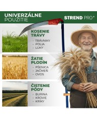 Kosa EURO 70 cm, kovaná + kovové kosisko, na trávu