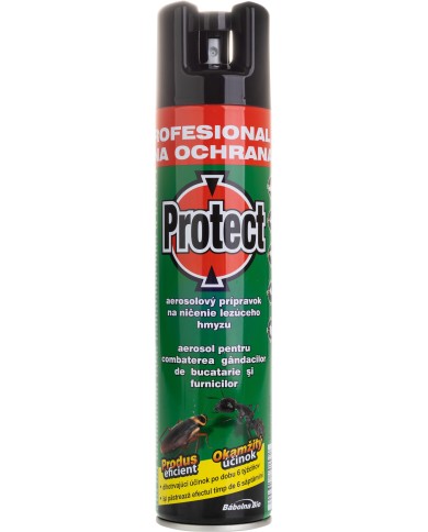 Sprej PROTECT, aerosol, na ničenie lezúceho hmyzu, 400 ml