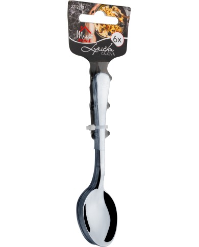 Lyžička MagicHome, stolová, čajová, príborová, nerez, bal. 6 ks