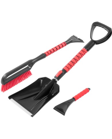 Sada Strend Pro Premium, na auto, na ľad a sneh, teleskop. lopata, škrabka, metlička