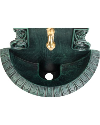 Umývadlo Gardens LT-DC019, záhradné, zelené, 370x190x610 mm