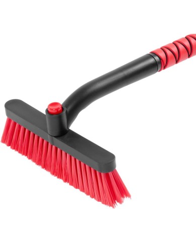 Metlička Strend Pro Premium, na auto, na ľad a sneh, so škrabkou, Alu, 65 cm