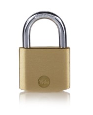Zámok Yale Y110B/40/122/2, Standard Security, visiaci, 40 mm, zjednotené 2 zámky s 3 kľúčami