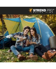 Stan Strend Pro, turistický, pre 3-4 osoby, tyrkysový, 205x205x120 cm