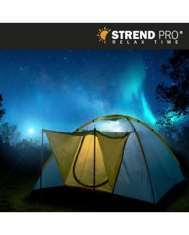 Stan Strend Pro, turistický, pre 3-4 osoby, tyrkysový, 205x205x120 cm