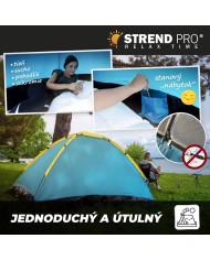 Stan Strend Pro, turistický, pre 2 osoby, zelený, 205x150x100 cm