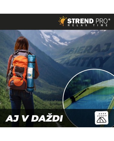 Stan Strend Pro, turistický, pre 2 osoby, zelený, 205x150x100 cm