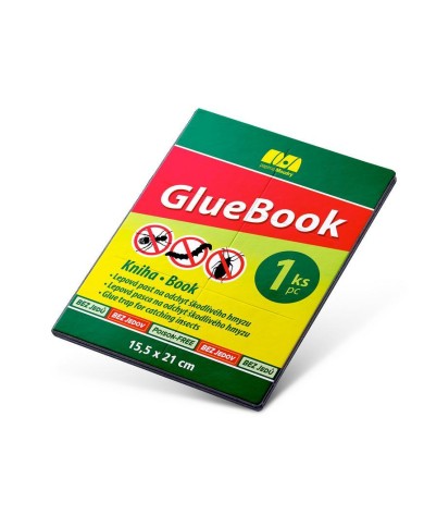 Doska GlueBook, 21x15,5 cm, lepová, na lezúci hmyz