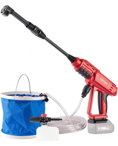 Pištoľ Worcraft CPC-S20LiC, ShareSYS, čistič, 20V, tlaková, umývacia (náhrada 117161)