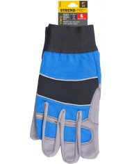 Rukavice Strend Pro Varo, koža/syntetika, vystužené, veľkosť 08/M, blister