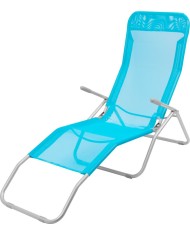 Lehátko JAMAICA, modré, 140x60x95 cm