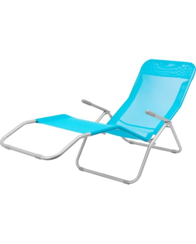 Lehátko JAMAICA, modré, 140x60x95 cm