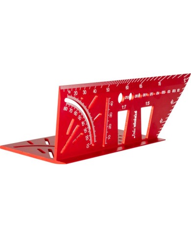 Uholník Strend Pro Premium, stolársky, ALU pokosový, 150 mm, 30°-45°-60°-90°